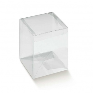 Prisma transparente de base quadrada