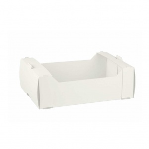 Caixote em cartão branco