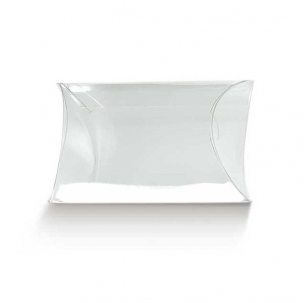 Envelope transparente de laterais ovais
