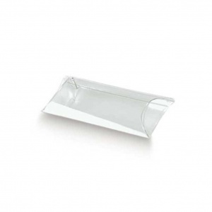 Envelope transparente de laterais ovais