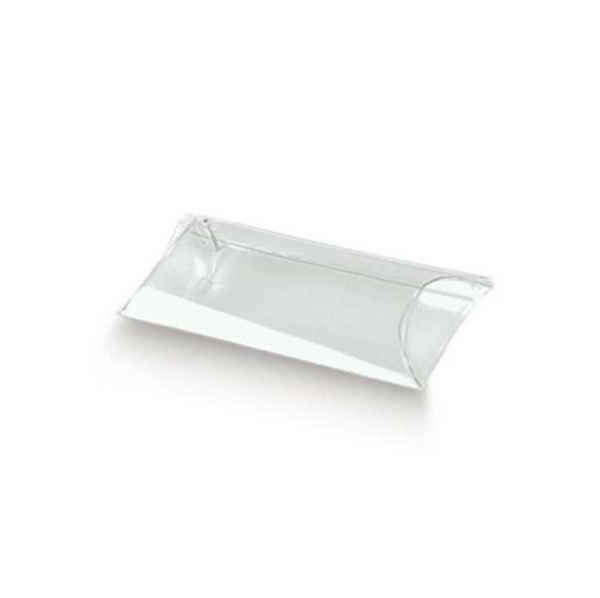Envelope transparente de laterais ovais