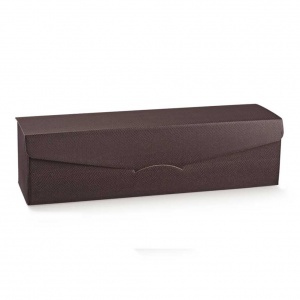 Caixa para garrafa magnum em cartão skin chocolate