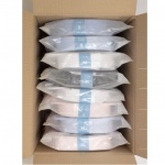 Envelopes de papel de seda branco com pala autocolante
