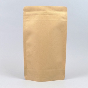 Envelopes em kraft com fundo em fole para alimentos